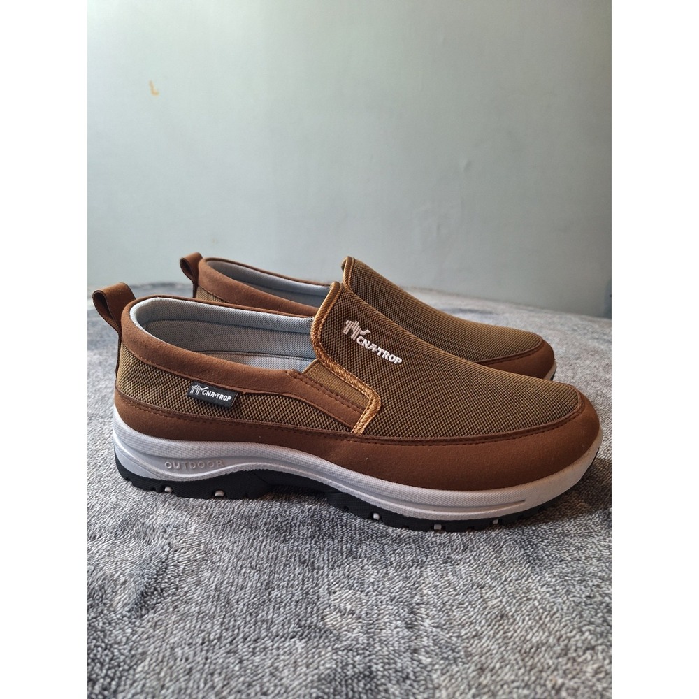 CNA Trop By CANEMON Hepvet Slip‎ On Walking Shoes Mens 44 (US10) Brown Cavas